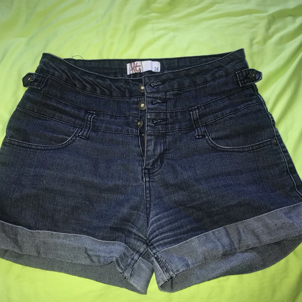 High Waist Denim shorts
